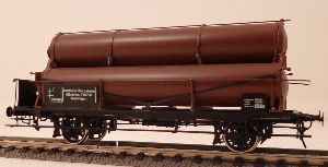 Gaskesselwagen  DRG 2-achs.  OVP NEU - Micro Metakit 89110H Spur H0